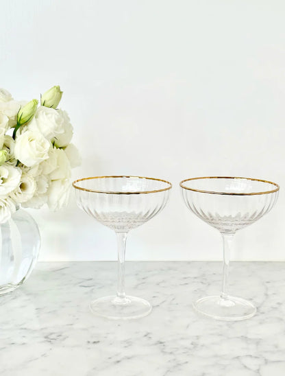 Soiree Crystal Coupe (Set of 2)