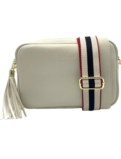 Ruby Sports Cross Body Bag -Ecru