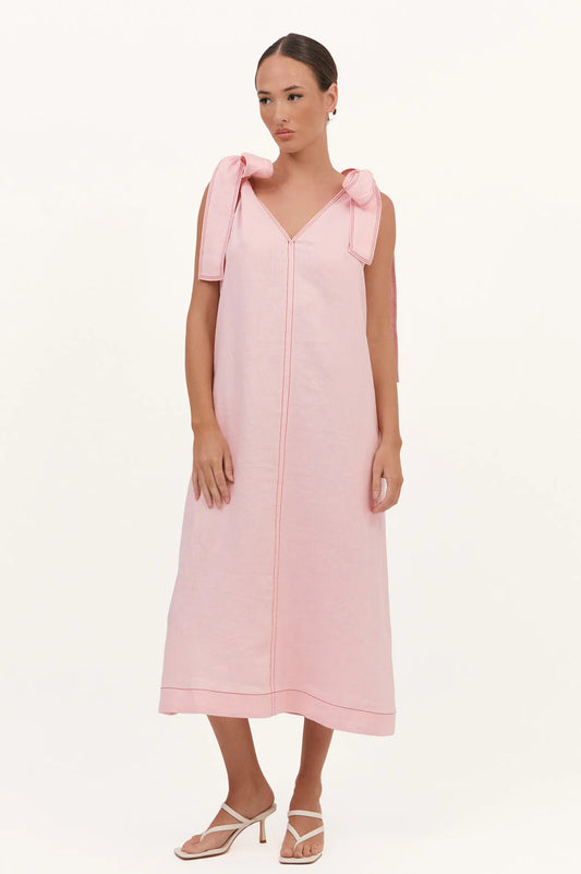 Abbie Stitch Tie Dress