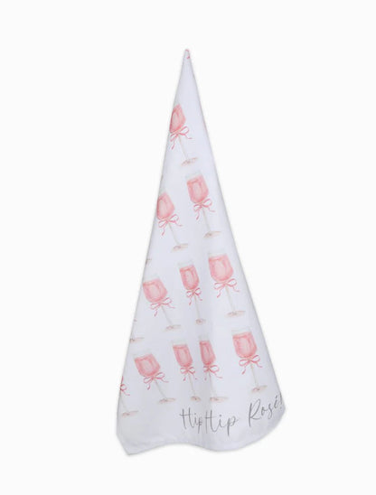 Hip Hip Rose Tea Towels