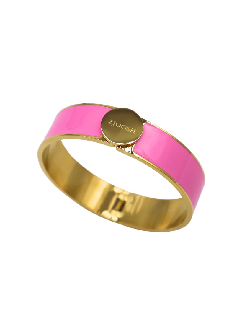 Zjoosh Logo Disk Bangle