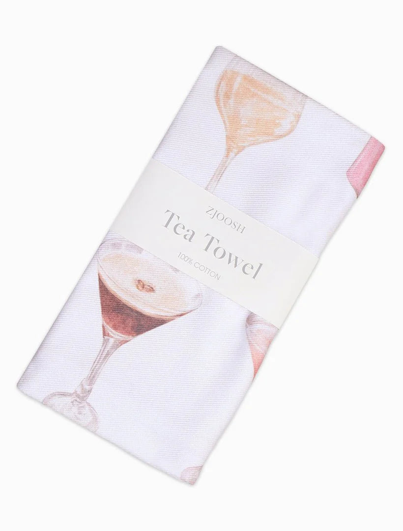 Cocktail Tea Towel