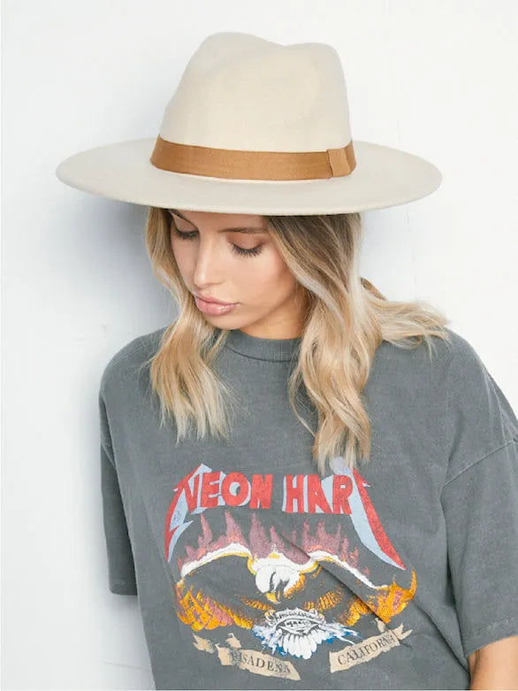 LIA BOHO FEDORA FELT HAT