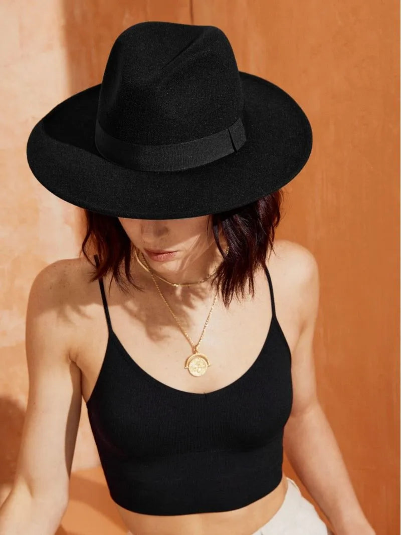 LIA BOHO FEDORA FELT HAT