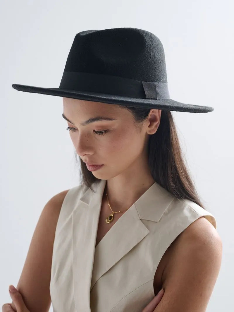 LIA BOHO FEDORA FELT HAT