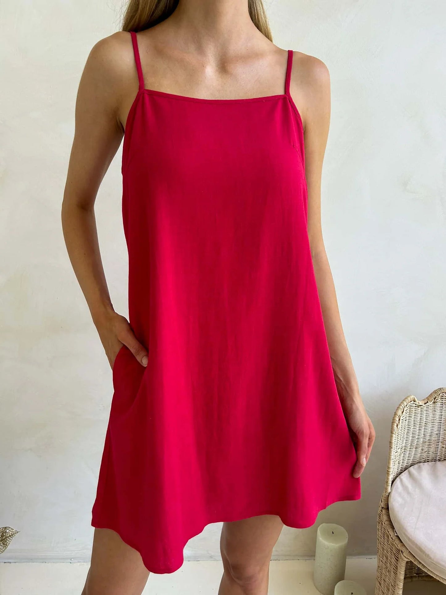 Libra Red Dress