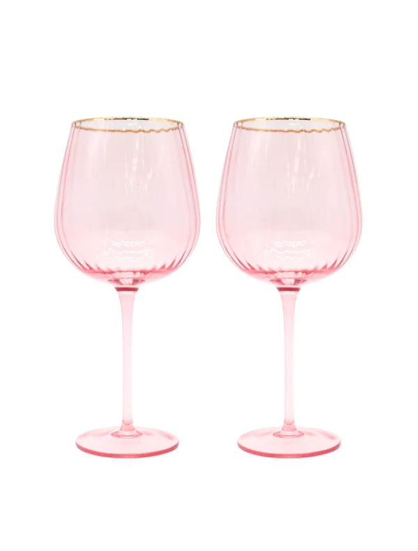 Soiree Crystal Spritz Balloon Pink (Set of 2)