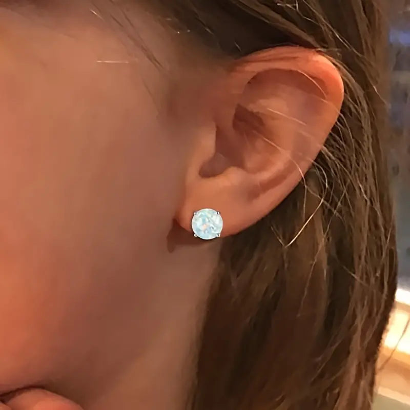 Opal Earrings