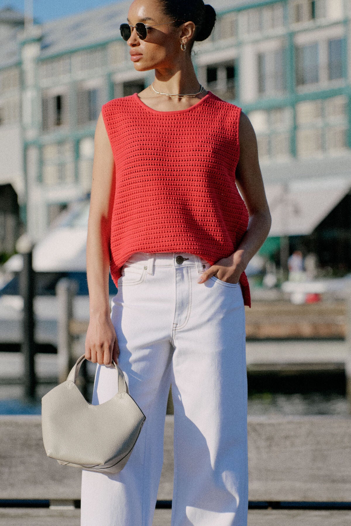 Mesh Knit Tank