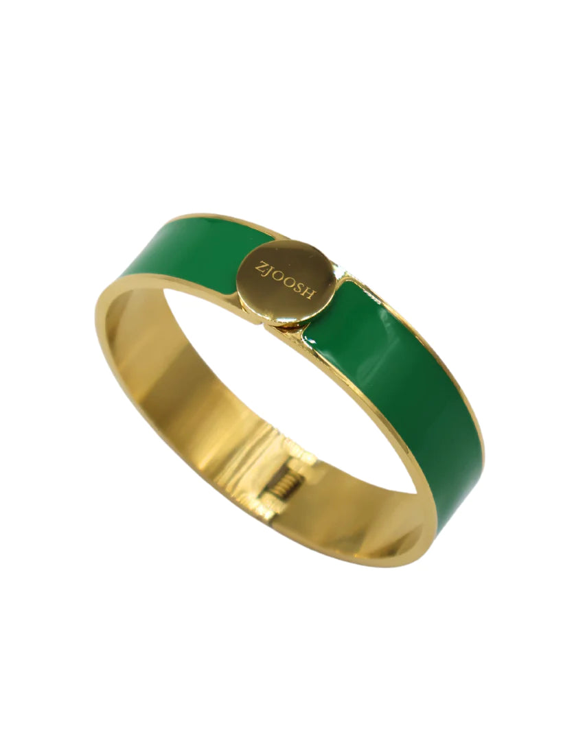 Zjoosh Logo Disk Bangle