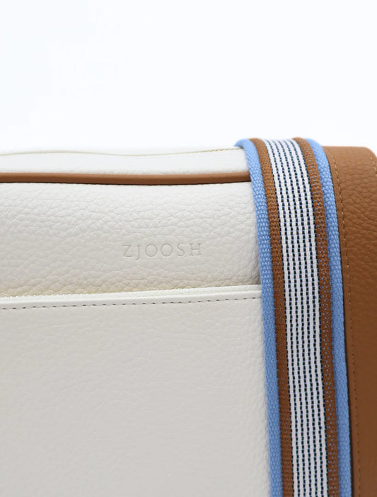 Leah Cross Body Bag White