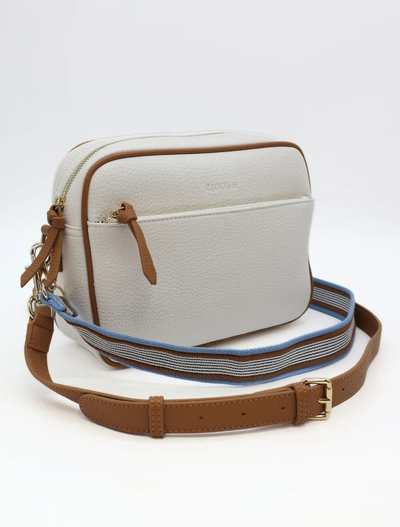 Leah Cross Body Bag White