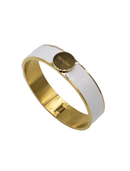 Zjoosh Logo Disk Bangle