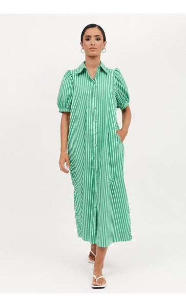 Louise Stripe Shirt Dress