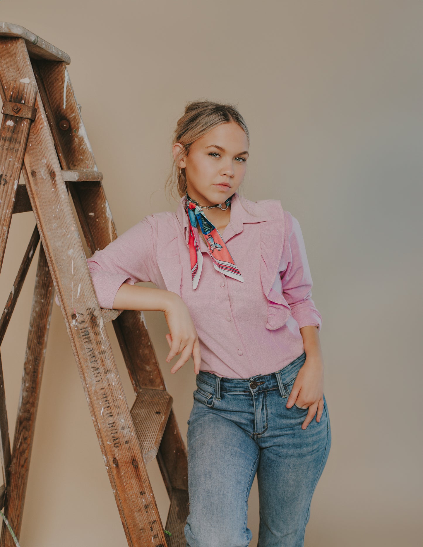 Maleny Shirt  -  Pink