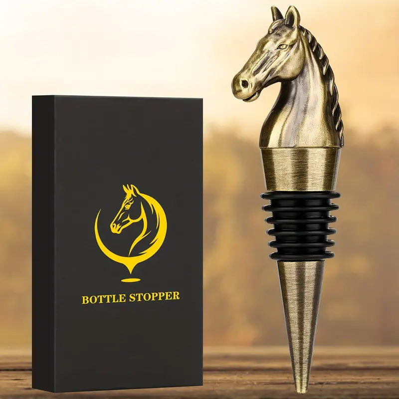 Horse Head Wine Stopper