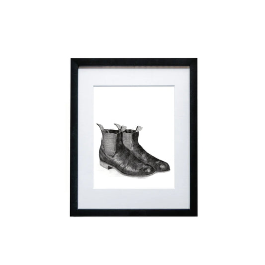 Riding Boots A2 Print