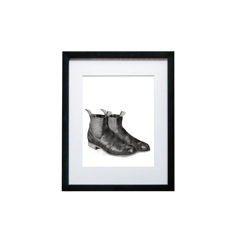 Riding Boots Print