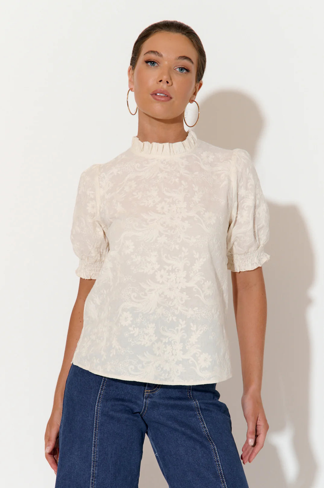 Olivia Embroidered Top