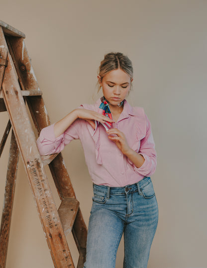 Maleny Shirt  -  Pink