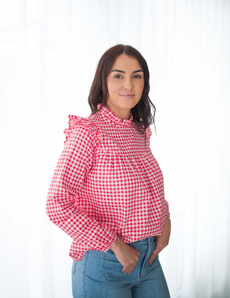 The Calliope Top - Pink