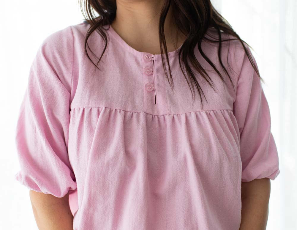 The Capella Top - Pink