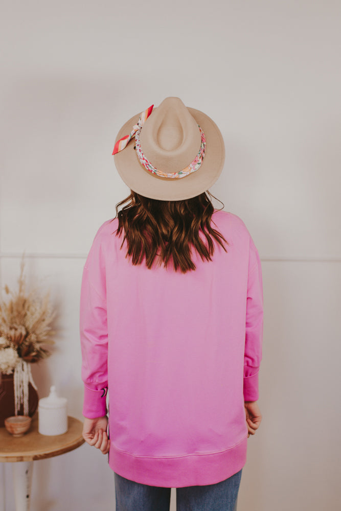 Claudia Sweatshirt - Pink