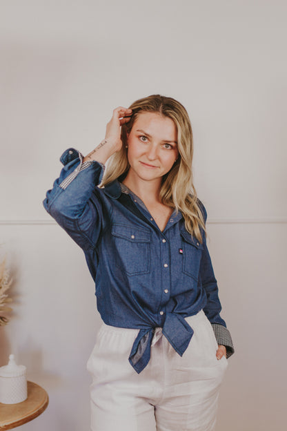 Lottie Denim Blouse