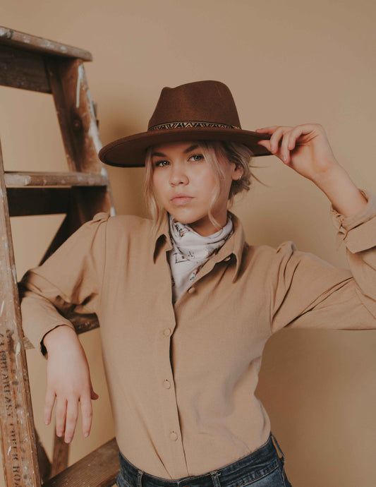 Sarina Shirt - Beige