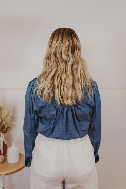 Lottie Denim Blouse