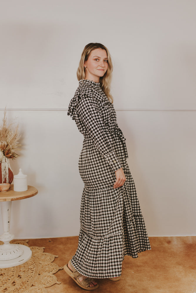 The Ruby Dress- Gingham