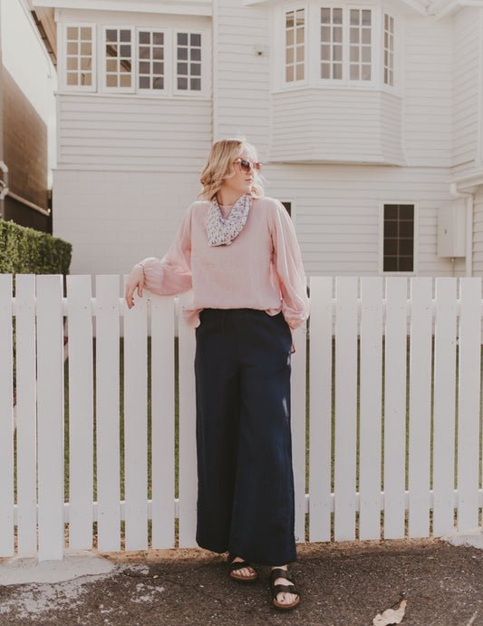 Lottie Pants - Navy