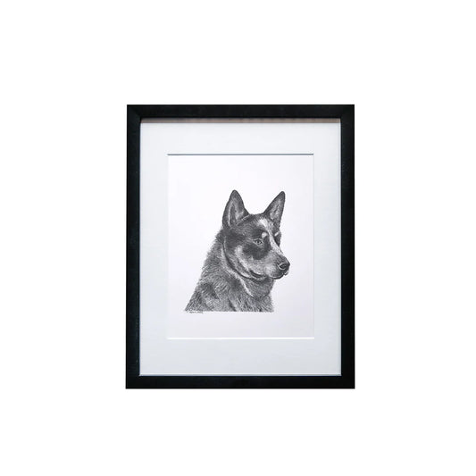 Heeler Print