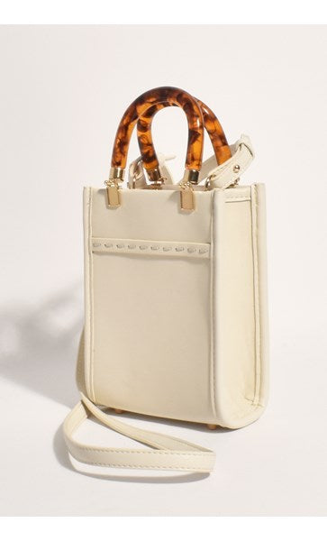 Penelope Resin Handle Mini Bag