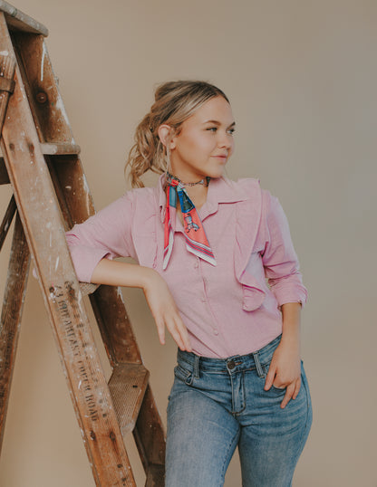 Maleny Shirt  -  Pink