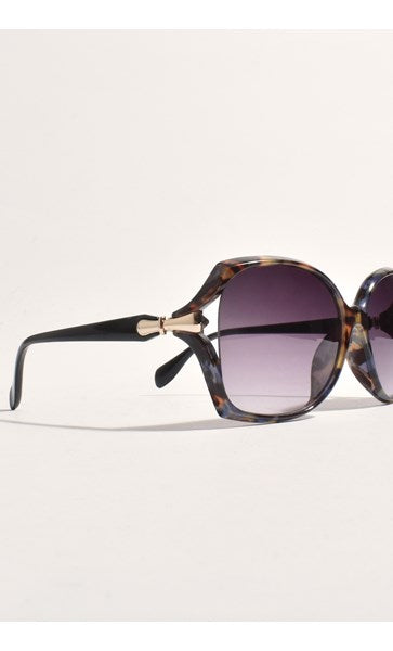 Windsor Black + Gold Sunglasses