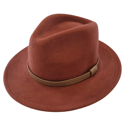 Vintage Copper Fedora