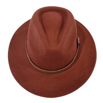 Vintage Copper Fedora