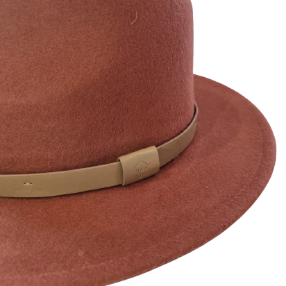 Vintage Copper Fedora