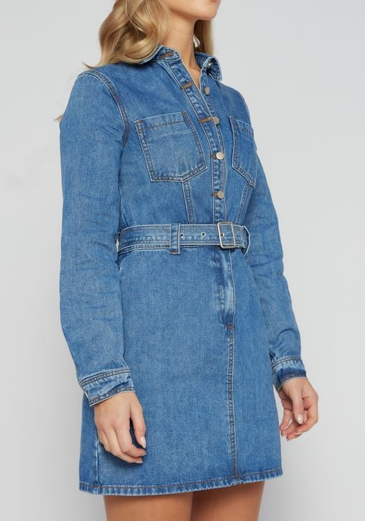 June Denim Dress