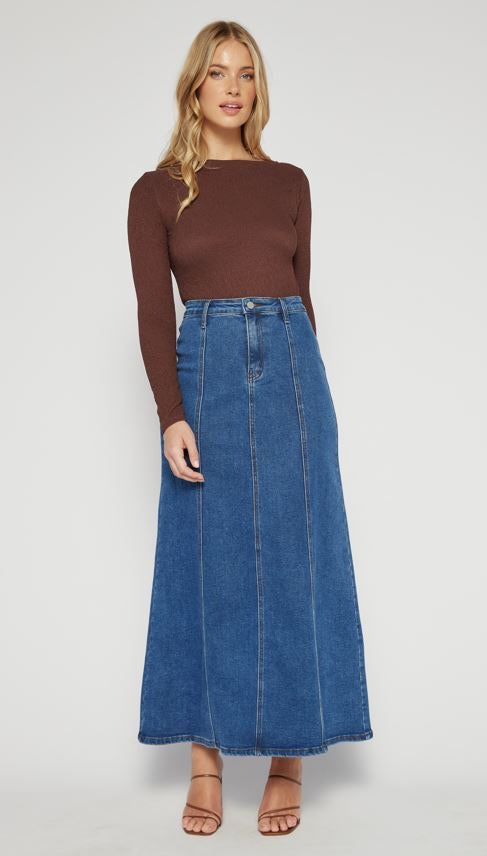 Auguste Denim Skirt