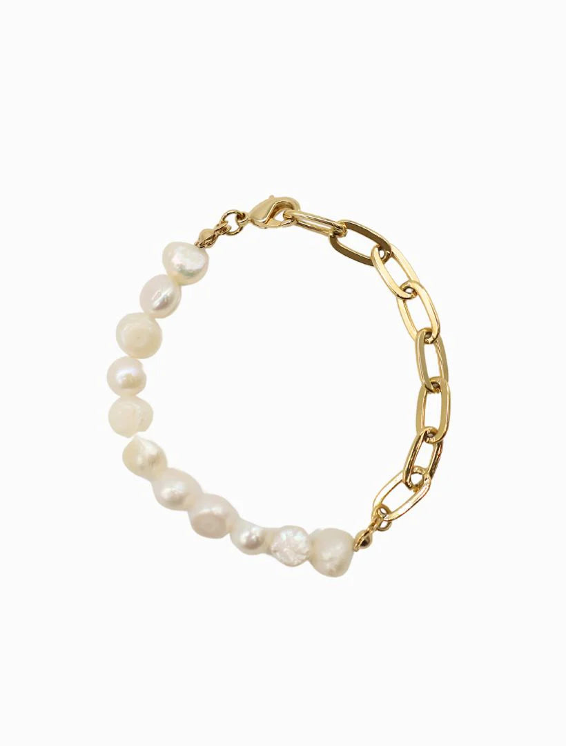 Half Pearl Bracelet