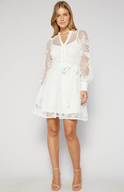 Molly White Dress