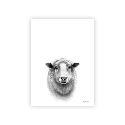 Sheep Linen Tea Towel