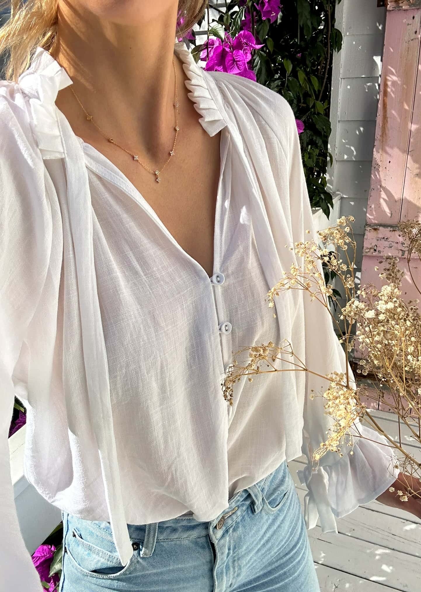 Lillian White Top