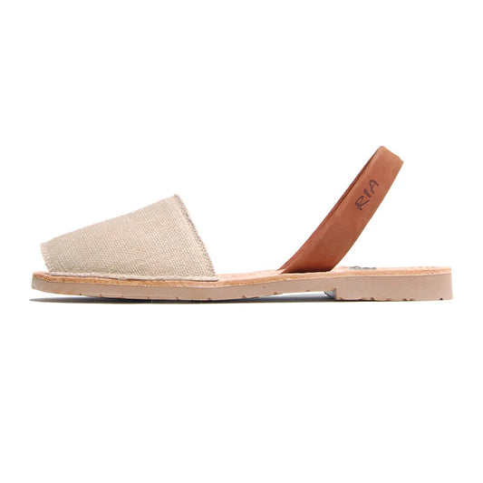 Roba Sandals in Linen Canvas