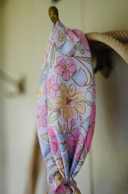 Pastel Floral scarf