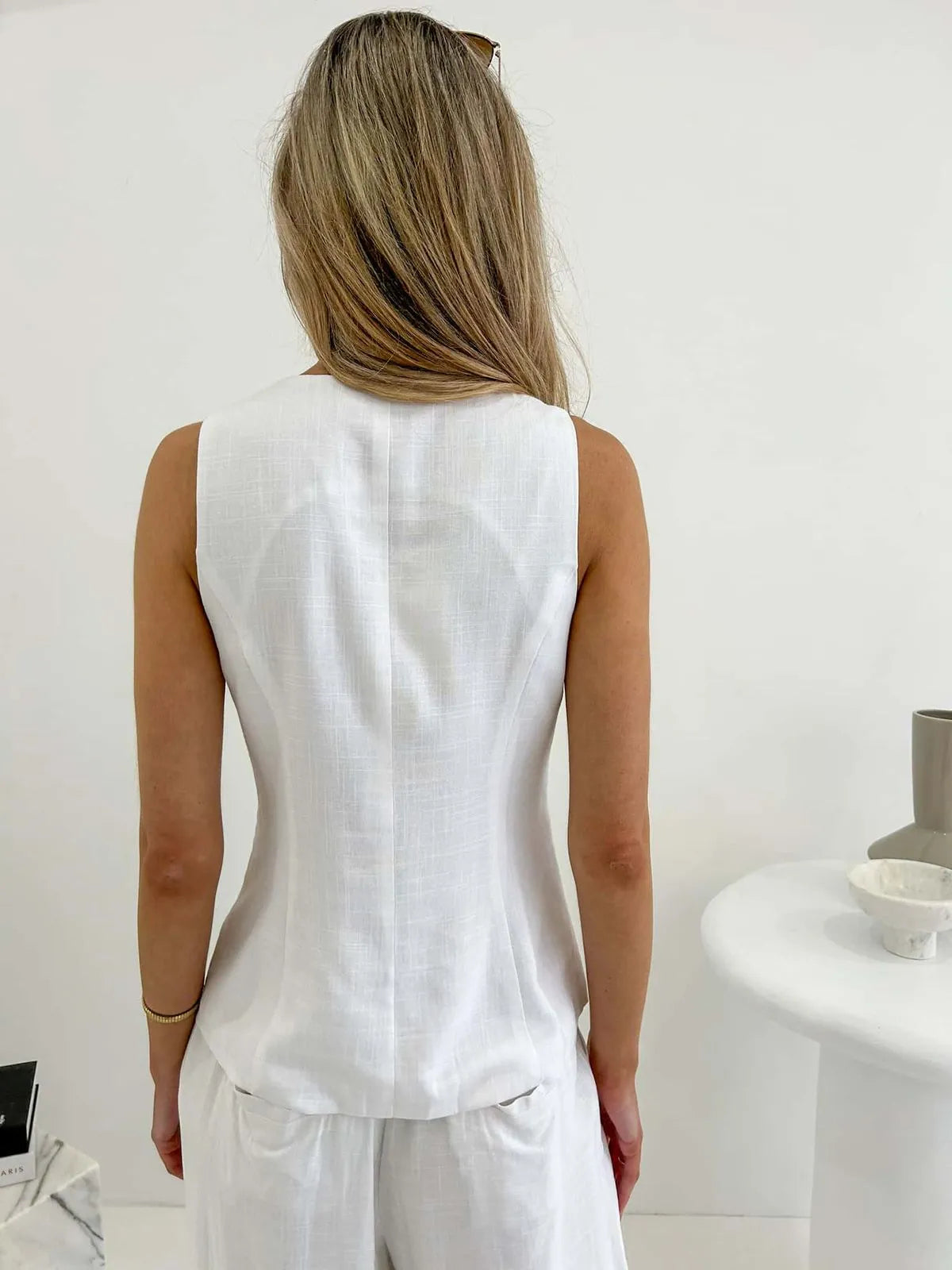 Izzy Vest- White