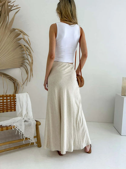 Isla Skirt - Beige