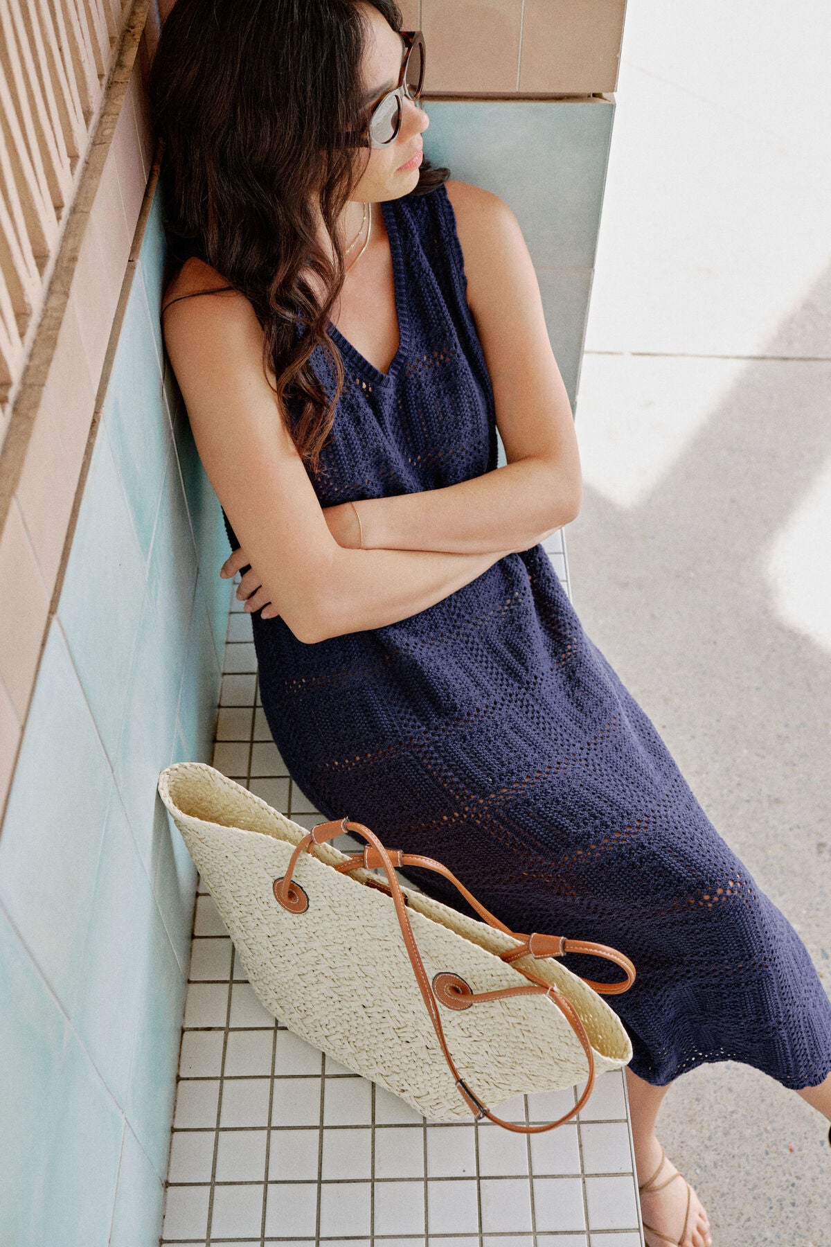 Knit Midi Tank Dress